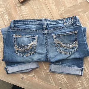 BKE Big Star Capris, 32, Maddie Boot